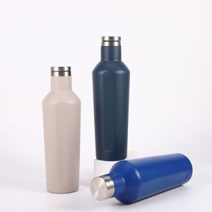 Termo Deportivo de Acero Inoxidable con Aislamiento al Vacío, Forma de Diamante, con Correa de Transporte, Gran Capacidad, Diseño Moderno y Minimalista - Product Image 3