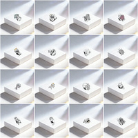 Pendentif en zircon en forme d'animal S925 plaqué or pour bracelets DIY, bijoux pour femmes et enfants, cadeaux vendus directement par le fabricant