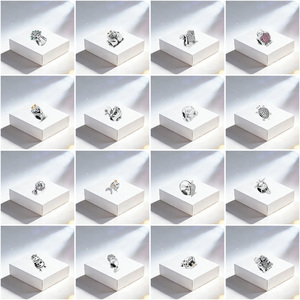 Pendentif en zircon en forme d'animal S925 plaqué or pour bracelets DIY, bijoux pour femmes et enfants, cadeaux vendus directement par le fabricant - Product Image 2