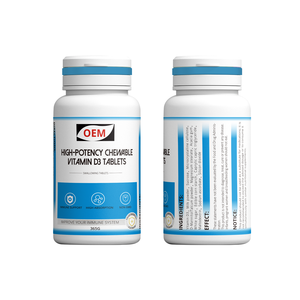 OEM ODM integratori alimentari adulti vitamina <span class=keywords><strong>D3</strong></span> compresse di vitamina <span class=keywords><strong>D3</strong></span> compresse masticabili - Product Image 2