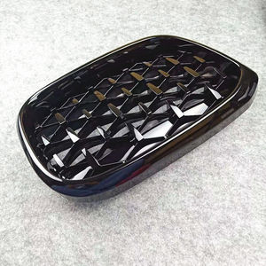 Rear Bumper Grille for X3 X4 G01 G02 G08 2017-2024 Double Line Gloss Black Three Colours - Product Image 6
