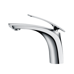 Robinet de lavabo chromé en laiton de haute qualité avec cartouche en céramique Thermomixer OEM pour chambre et salle de bain - Product Image 1