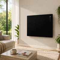Silencieux Intelligent 7 jours X 24 heures Programmes personnalisés Thermostat boost G45DT 450W 220-240 V ~ 50-60Hz. Panneau de chauffage en verre infrarouge