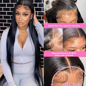 Pelucas de Cabello Humano Remy Vietnamita 13x4 Largas Rubias con Reflejos, Base de Encaje Francés Sin Encaje, 180% de Densidad, Sin Pegamento - Product Image 5