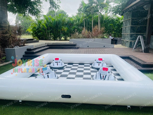 Pista de Carreras Inflable de PVC para Exteriores, Tipo Go Kart, JOYRISE, Capacidad de 500 kg, para Eventos de Alquiler, Niños - Product Image 3