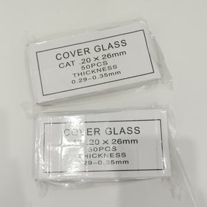 Medizinische Laborbedarf 0,29-0,35mm Histologie-Glaswaren Mikroskop-Objektträger Abdeckgläser für Blutzählkammern - Product Image 6