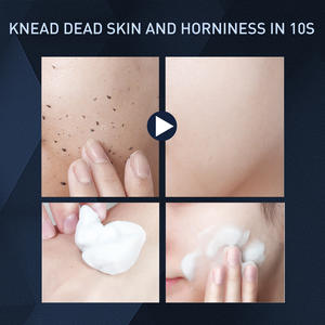 Venta caliente Nueva Etiqueta Privada Natural 3 en 1 Crema de limpieza facial para aclarar el acné Limpiador facial exfoliante - Product Image 6