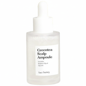Face Factory Greentea Scalp Ampoule 30ml Nourishing Anti-Hair Loss Gel <b>Shampoo</b> with Herbal Ingredients for All Hair Types - Product Image 2