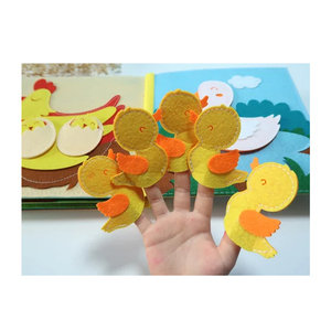 Animals Felt Activity Book Pattern DYI Quiet Book Sewing for Kids 2 <strong>3</strong> 4 Year Old Baby Soft Book <strong>Tutorial</strong> - Product Image 5