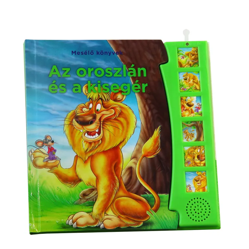 Groothandel Hot Selling Hoge Kwaliteit Kleurrijke Kinderen Verhaal Sound Board Boek Met 6 Knop Musical