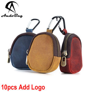 กระเป๋าใส่เหรียญ AndoBag สำหรับผู้ชายและผู้หญิง วินเทจ หนังวัวแท้ กระเป๋าสตางค์ใบเล็ก ซิปเก็บของ ใส่กุญแจ รุ่น 157 - Product Image 1