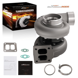 MaXpeedingrods GT45 通用型涡轮增压器 T4 V-Band 1.05 A/R 88MM 600+HPS 赛车通用涡轮增压器 双涡轮 - Product Image 1