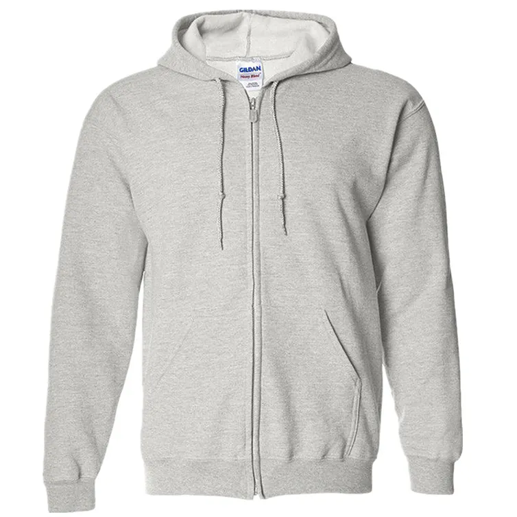 आकस्मिक ठोस रंग लंबी आस्तीन हूडि शीतकालीन गर्म जिपर Hooded Sweatshirt पुरुषों की हूडि लंबी आस्तीन जिपर बंद होने पसीना