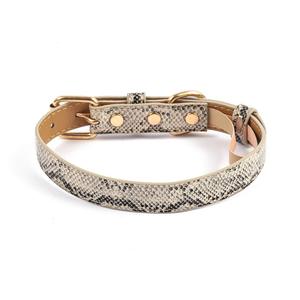 Collar ajustable de cuero de PU para gatos, estampado de leopardo, perros pequeños y medianos, accesorios para collar de mascotas para caminar al aire libre - Product Image 5