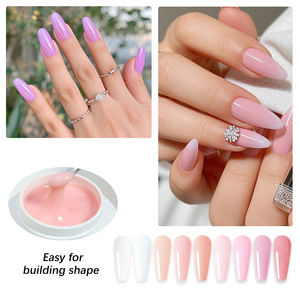 Gel de Escultura de <span class=keywords><strong>Uñas</strong></span> de <span class=keywords><strong>Color</strong></span> <span class=keywords><strong>Rosa</strong></span> Pálido Natural de Baja Temperatura, Gel Constructor de <span class=keywords><strong>Uñas</strong></span> de Larga Duración, Pegamento de Poligel para Extensión de <span class=keywords><strong>Uñas</strong></span> y Recubrimientos - Product Image 6