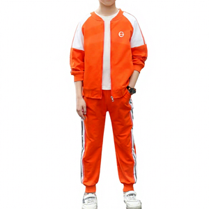 High Quality Eco-Friendly Custom Training Tracksuit Boys Kids Maternity Plus Size Options Polyester/Cotton Custom Brand Logo - Product Image 1