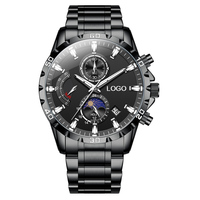 Montre de sport de luxe nouvelle génération OEM 2953 avec mouvement à quartz chinois et bracelet en acier inoxydable pour best-seller e-commerce