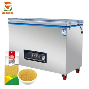 Zk-1000 Best Price Automatic Ce Double Sealed Large Space Industrial Pump Rice Brick Cooked Food Turkey Vacuum Packing Machine - Product Image 1