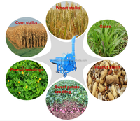 Hachoir automatique très efficace pour le fourrage de l'herbe machine de coupe-paille pour l'alimentation des animaux