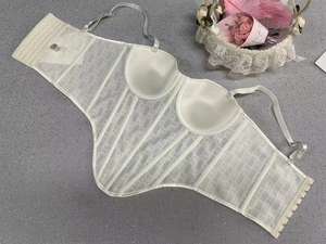 Capodanno personalizzato natale da donna Shapewear <span class=keywords><strong>Bustier</strong></span> corsetto <span class=keywords><strong>reggiseno</strong></span> Top prodotto lavabile in Jacquard rosso korme Korset Per Femra - Product Image 6