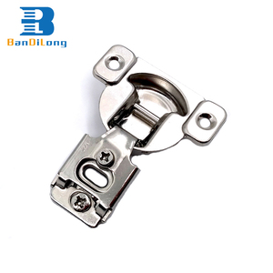 アメリカンタイプ隠し1-1/4インチ1/2インチ35mmカップフェイスフレームヒンジUSAキッチンキャビネットニッケル隠しミニ家具ヒンジ - Product Image 3