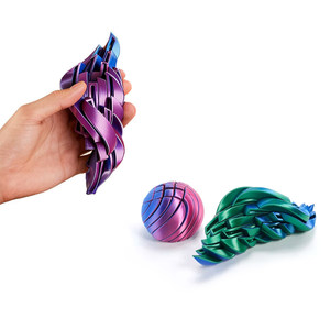 Pelota de Slime Creativa Impresa en 3D, Deformable, Antiestrés, Elástica, Telescópica, Juguete para Adultos y Niños, Regalo, Modelo - Product Image 1