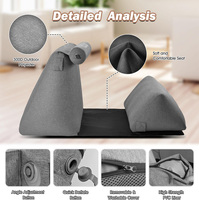 Ensemble d'oreiller réglable gonflable Anti-ronflement pliable post-chirurgie soutien dos/genou/jambe soulagement de la douleur salon chambre