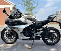 Moto sportive 450SRS, refroidie par eau, bicylindre en parallèle, moto de course Supersport, haute accélération pour les pilotes intermédiaires