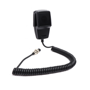 Microphone CB filaire avec suppression du bruit, connecteur 4 broches pour radio transceiver mobile de voiture Midland Uniden - Product Image 1