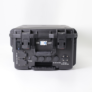 Energía de emergencia al aire libre AC DC 5120Wh LFP Batería 3600W Inversor bidireccional Trolley Box Estación de energía portátil - Product Image 3