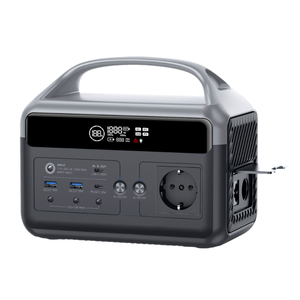 เครื่องกำเนิดไฟฟ้าแบบพกพา ชาร์จเร็ว AC 500W สถานีพลังงานสำรองแบบพกพา - Product Image 1