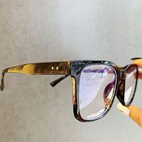 Gafas Ópticas Cuadradas de Moda 2025 al por Mayor con Logotipo Personalizado para Hombre y Mujer, Monturas TR90 con Protección Anti Luz Azul