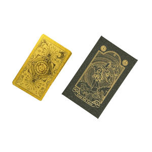 Пользовательские золотые фольгированные карты Таро колоды оптом высококачественные карты Таро и Oracles набор С путеводителем - Product Image 1