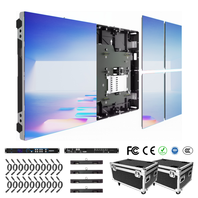 16:9 P1.86 P2 P2.5 COB Indoor Micro Led Screen Display 4K Full Hd Small Pixel Led Video Wall for Home Cinema Tv Studio