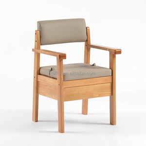 Long-Term Use Wooden Elderly Care Breathable Comfortable <b>Toilet</b> <b>Chair</b> - Product Image 2