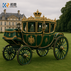 Carruaje Real Dorado <span class=keywords><strong>de</strong></span> Doble Uso, Eléctrico, para Bodas, Carruaje <span class=keywords><strong>de</strong></span> <span class=keywords><strong>Caballos</strong></span>, Remolque Real para <span class=keywords><strong>Caballos</strong></span> en Venta - Product Image 1