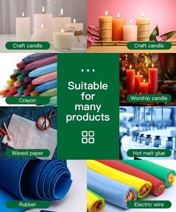 Cera de parafina completamente refinada de 1 tonelada de China 60 62 para velas - Product Image 6