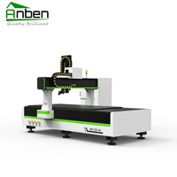 Machine de découpe CNC pour bois AN1325 4D avec broche unique et contrôle DSP, conçue par Autocad Designs