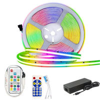 Haute qualité 24V RGB LED bande lumières étanche scène intelligente paysage éclairage décoratif diodes de couleur pour une utilisation en extérieur et en intérieur