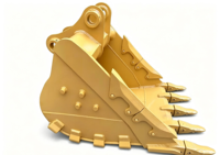 TONKEE 301.5 303.5 Mini Excavator Standard HD Rock Bucket, Baru Buatan China, Baja Tahan Lama Kapasitas Dapat Disesuaikan.