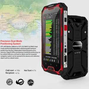 Ponsel Cerdas Android 8.1 4G LTE DMR PTT POC, Ponsel Cerdas Tidak Terkunci, Telepon Walkie Talkie Ganda ODM VHF UHF