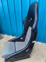 Siège baquet Recaro standard avec dossier en fibre de verre, production sur mesure, adapté aux voitures classiques et modernes