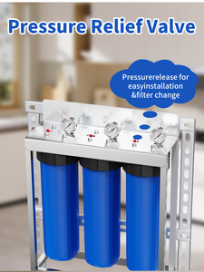 Sistema de Purificación de Agua de 3 Etapas y 20 Pulgadas de Alta Calidad, Purificador de Agua para Toda la <span class=keywords><strong>Casa</strong></span>, Precio de Fábrica al por Mayor, OEM - Product Image 2