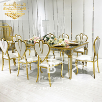 Chaises blanches empilables de partie dinante de meubles de luxe moderne d'événement pour épouser