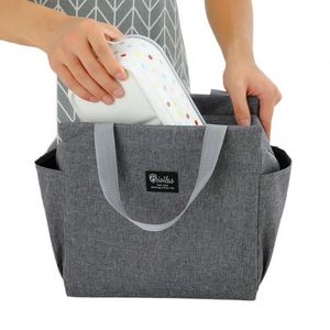 Sac isotherme en aluminium de qualité supérieure avec double poche pour un transport pratique – Prix de gros - Product Image 1