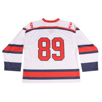 Maillots de hockey sur glace à séchage rapide personnalisables – Tenues de sport confortables imprimées pour le hockey sur glace