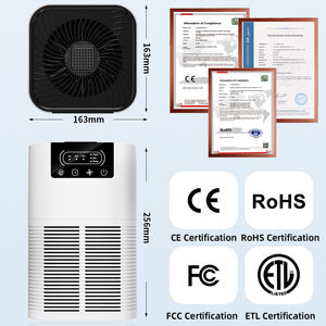<span class=keywords><strong>Purificateur</strong></span> <span class=keywords><strong>d</strong></span>'<span class=keywords><strong>air</strong></span> de bureau silencieux pour la maison et la chambre, 22-48 dB, filtre HEPA éliminant 99,97 % des particules, alimentation USB Type-C, blanc - Product Image 4