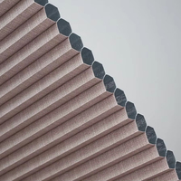 Stores à cordon en polyester intégré, occultants de luxe, unis, double couche, écologiques, avec fonctions de réduction du bruit et de protection solaire
