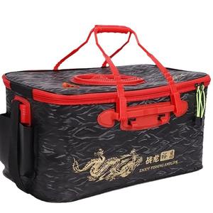 Boîte de pêche portable multifonctionnelle Zhao Long Yu Chang EVA noire avec poignée supérieure pour la pêche en extérieur - Product Image 3