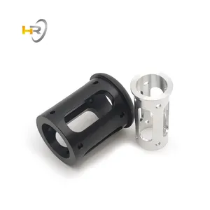 Phụ Tùng Gia Công Cnc Anodized Vàng Theo Yêu Cầu Của Nhà Máy Bộ Phận Tiện Phay Cnc Vỏ Nhôm